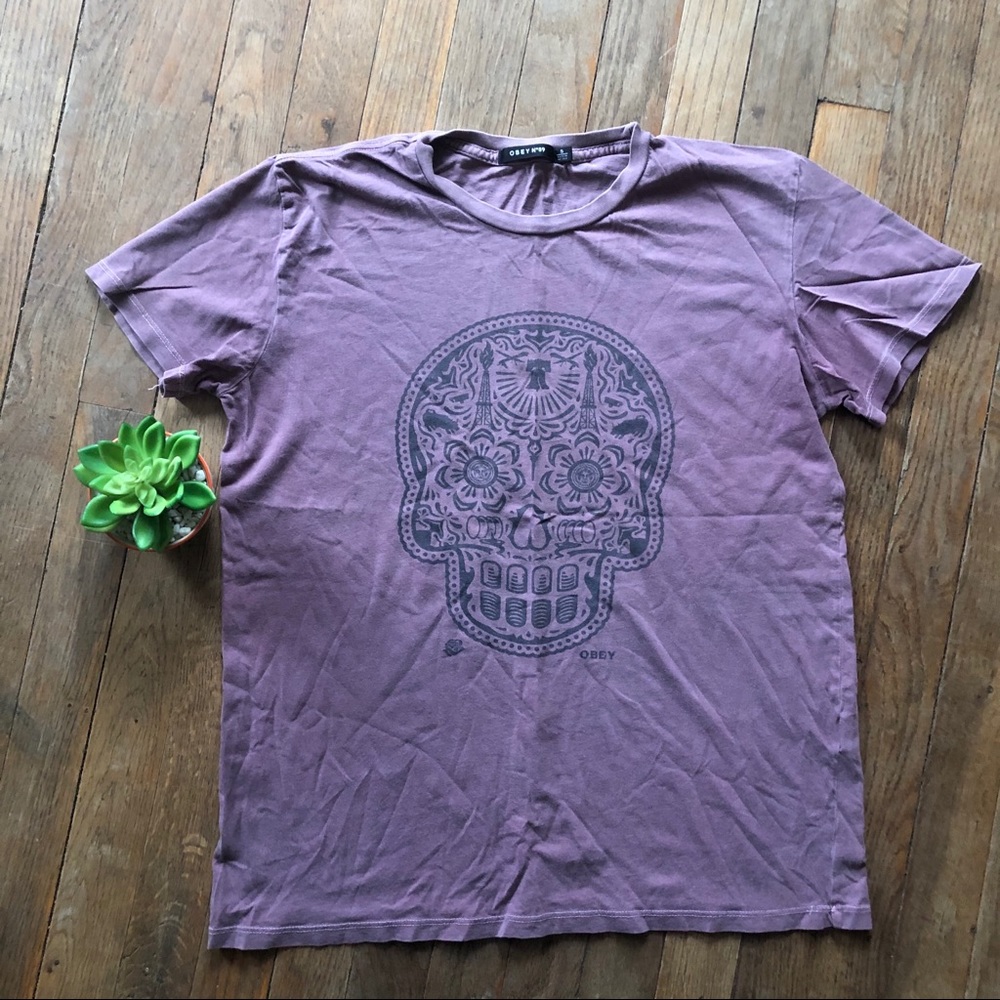 Obey skull tee